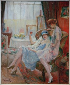 Besök i studion av Edward Cucuel