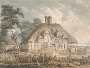 En stuga nära Southampton av Edward Dayes