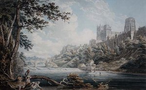 Durhams katedral av Edward Dayes