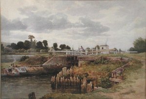 Utsikt över Themsen av Edward Duncan