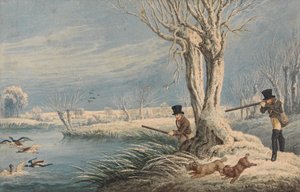 Jakt på vildänder av Edward Duncan