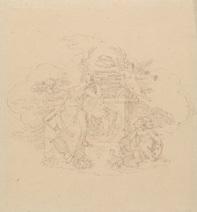 Design för illustrationer till Mozarts operor av Edward Francis Burney