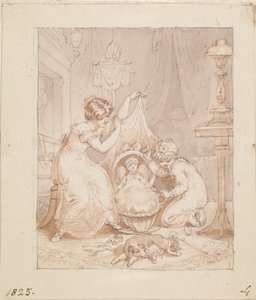 Illustration för The New Doll: Untitled av Edward Francis Burney