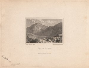 Cader idris av Edward Francis Finden