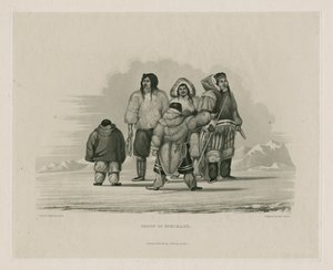 Grupp av Eskimaux