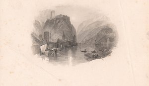 Slottet Rhen av Edward Francis Finden