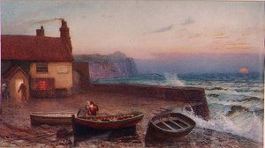 Sandsend, Whitby av Edward Frederick Brewtnall
