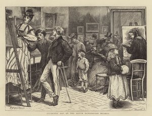 Studenternas dag på South Kensington Museum