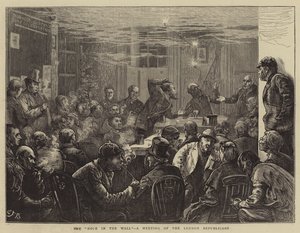 Hålet i väggen, ett möte för republikanerna i London