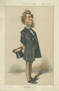 Hon Hamilton Fish, amerikansk utrikesminister av Edward Frederick Brewtnall