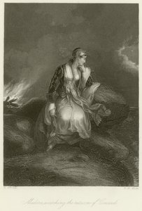 Medora bevakar Conrads återkomst av Edward Henry Corbould