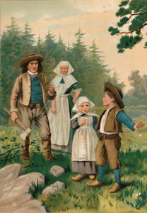 Vedhuggaren och hans barn, 1901