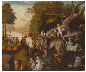 Peaceable Kingdom (olja på duk)