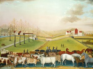 Cornell Farm av Edward Hicks