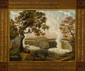 Niagarafallen, ca 1825