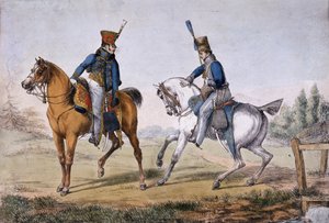 Officers of the 10th and 18th Hussars, utgiven av Ackerman