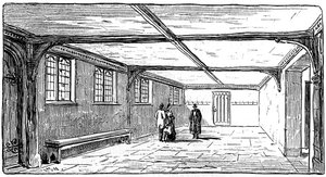 The Guildhall, Stratford-upon-Avon, Warwickshire, 1885. av Edward Hull