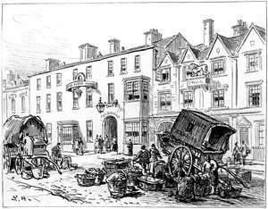The Red House Hotel, Stratford-upon-Avon, Warwickshire, 1885. av Edward Hull