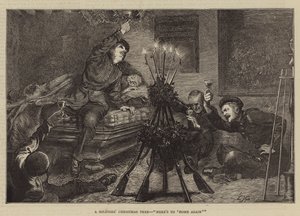 En soldatjulgran, här är "hem igen" av Edward John Gregory
