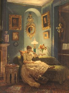 En kväll i hemmet, 1888