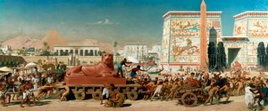 "Israel i Egypten", 1867 av Edward John Poynter