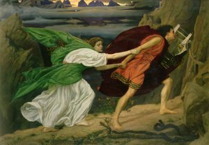 Orfeus och Eurydike, 1862