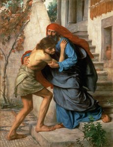 De förlorade männen återvänder, 1869 av Edward John Poynter