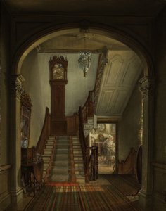 Den gamla klockan i trappan, 1868