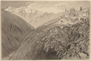 En stad på en kulle (Lampedusas helgedom) av Edward Lear