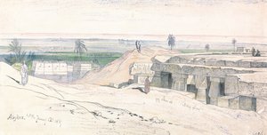 Abydos, kl. 13.00, 12 januari 1867 (134) av Edward Lear