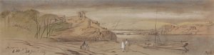 Aswan av Edward Lear