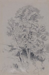 Burpham 4 oktober 1834 av Edward Lear