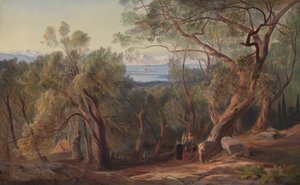 Sprang från Santa Decch 1862. av Edward Lear