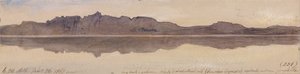Gryning på Nilen av Edward Lear