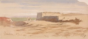 Dendera av Edward Lear