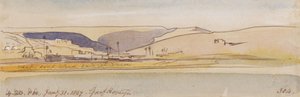 Garf Hosayn; kl. 16.20, den 31 januari 1867 (304) av Edward Lear