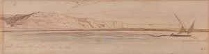 Gebel Sheikh Abu Fodde av Edward Lear