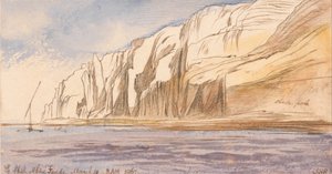 Gebel Sheikh Abu Fodde, kl. 08.00, 4 mars 1867 (588) av Edward Lear