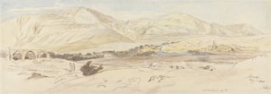 Jericho, 7 maj 1858 (157), 1858 (wc och penna och bläck på papper) av Edward Lear