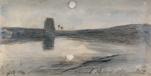 Karnak, kl. 21.30, 22 januari 1867 (212) av Edward Lear