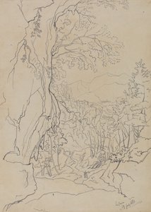 La Cava, den 19 juli 1838 av Edward Lear