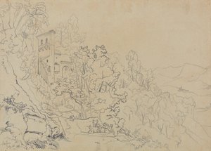 La Cava, den 20 juli 1838 av Edward Lear