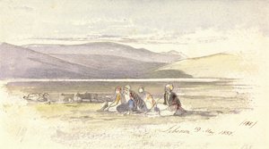 Libanon av Edward Lear