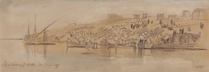 Luxor, kl. 07.00, 20 januari 1867 (198) av Edward Lear