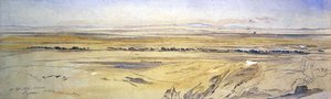 Lycaion, Arcadia av Edward Lear