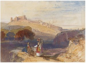 Melfi, Italien av Edward Lear