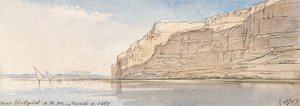 Nära El Azerat av Edward Lear