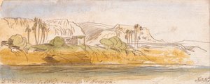 Nära Garf Hosayn av Edward Lear