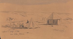Nära Khan Yunas av Edward Lear