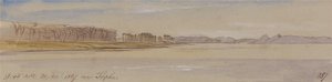 Nära Tapha, kl. 9.45, 31 januari 1867 (287) av Edward Lear